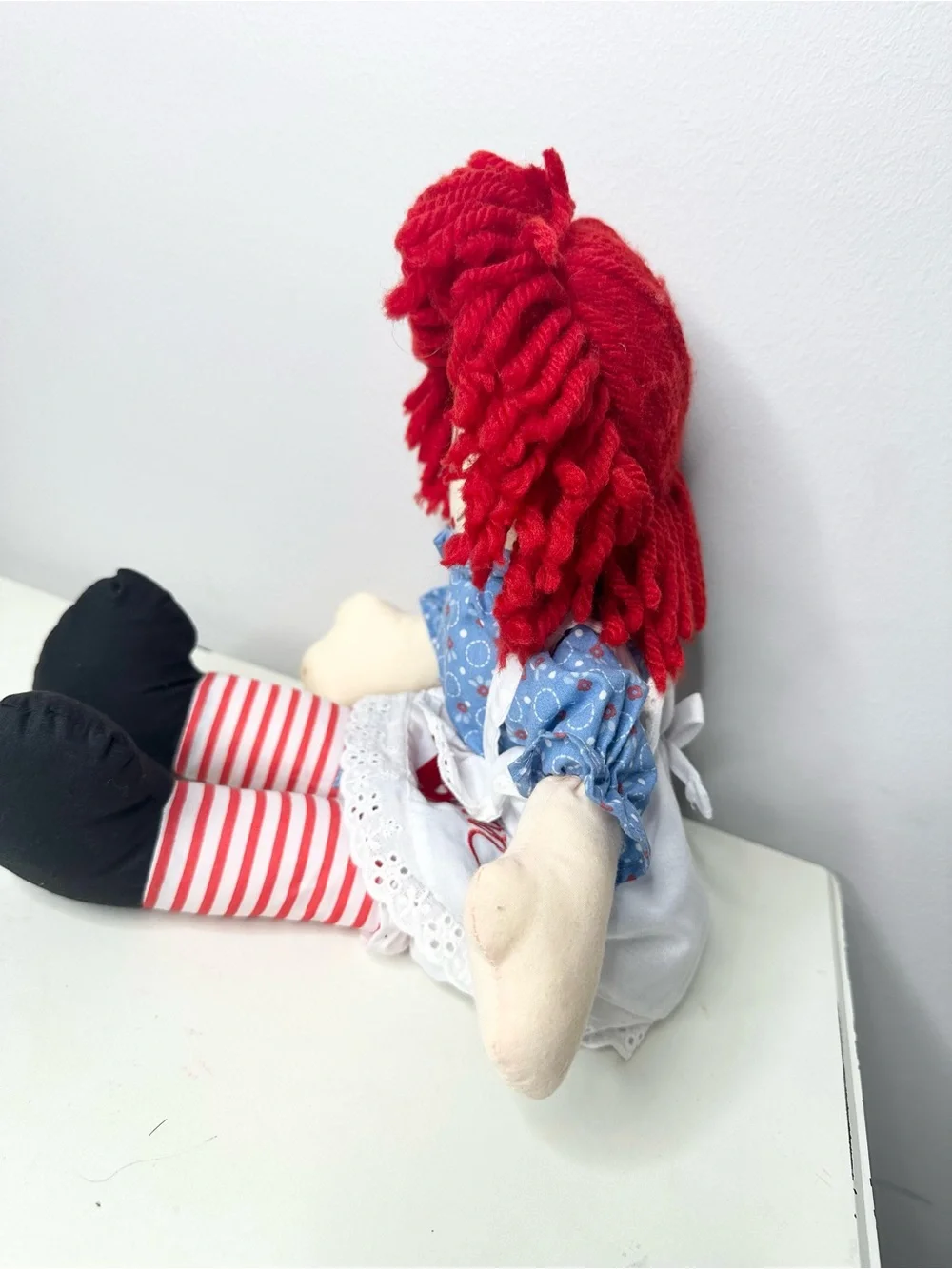 Raggedy Ann Doll- PRELOVED- aurora